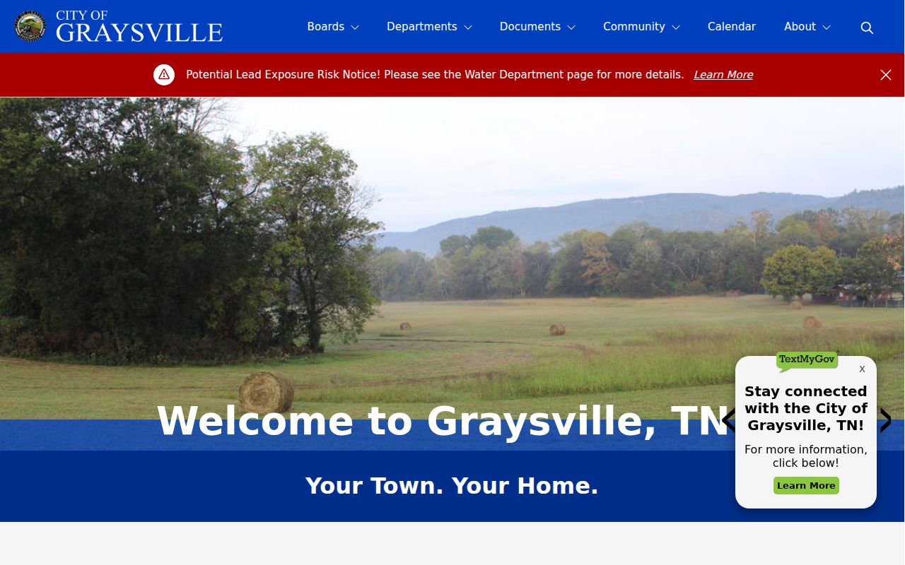 Graysville criminal records city hall and municipal government page