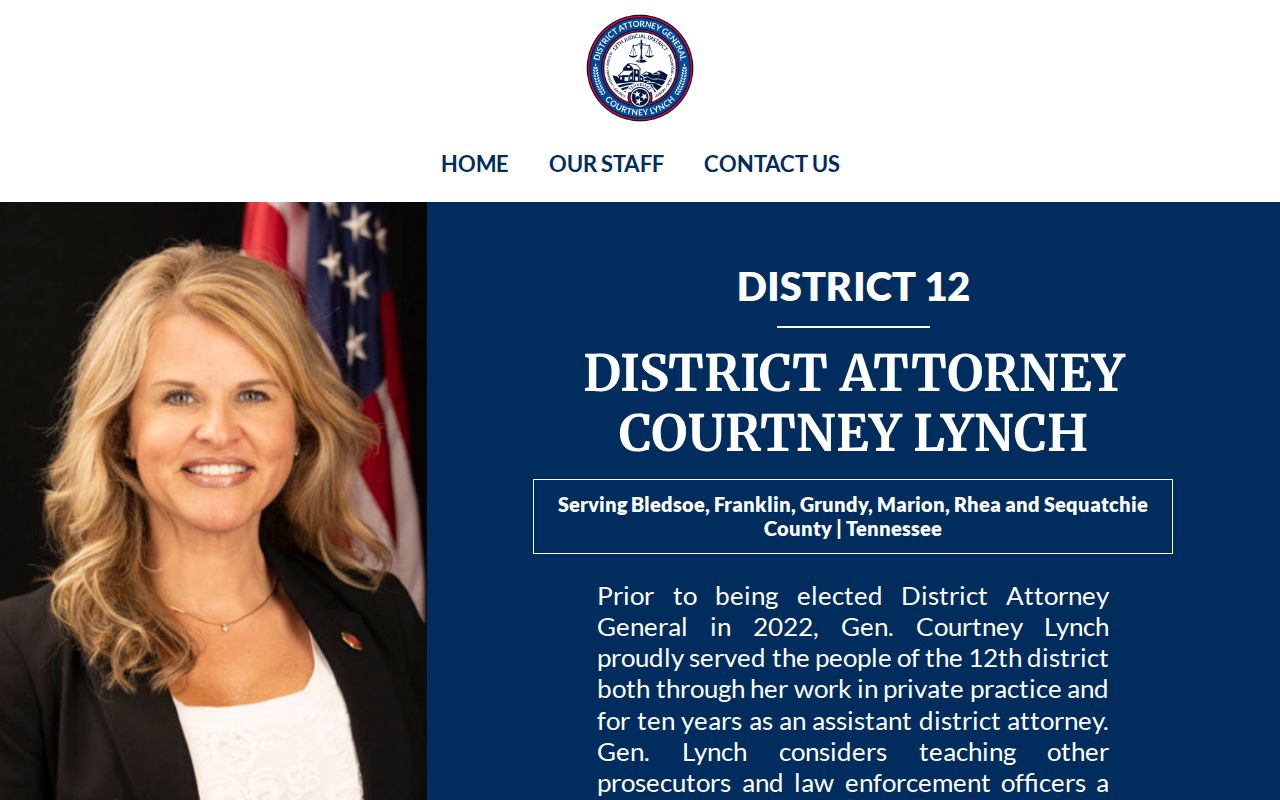 Rhea County criminal court cases District Attorney office